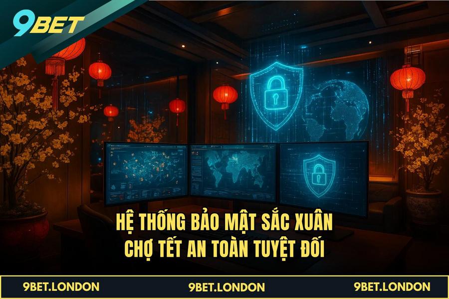 Hệ thống bảo mật Sắc Xuân Chợ Tết an toàn tuyệt đối