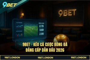 9BET - Kèo Cá cược bóng đá đẳng cấp dẫn đầu 2026